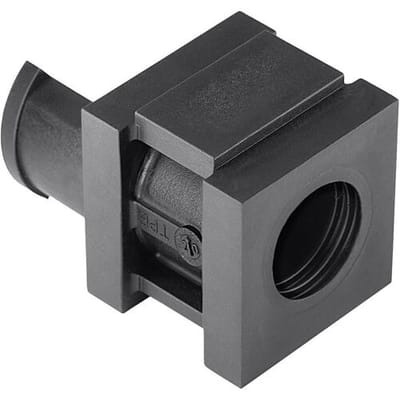 HellermannTyton VP-S_12-13_Ins-sgl-PL-BK (20) Enkele doorvoertule Halogeenvrij Kunststof Zwart 20 stuk(s)
