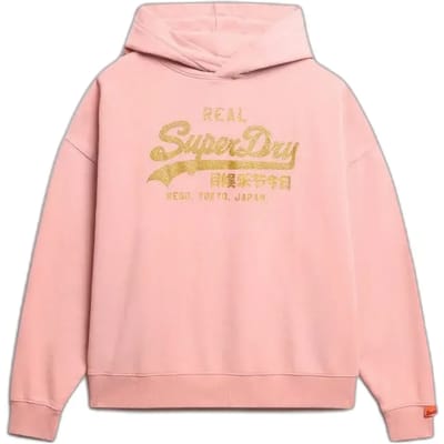 Superdry - Vintage Logo Strass Hoodie - Dames - Hoodies
