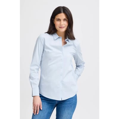 Fransa Zashirt 1 shirt Dames Blouse - Maat S