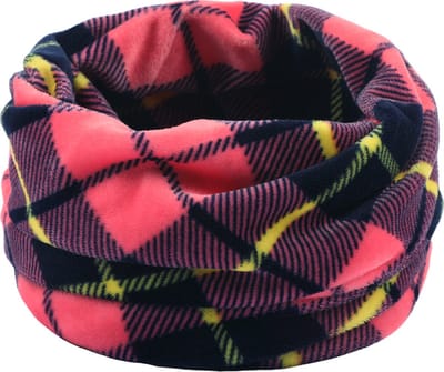 Kinder Colsjaal - Roze | Velvet/Polyester | Snood / Sjaal 25 x 25 cm | Fashion Favorite