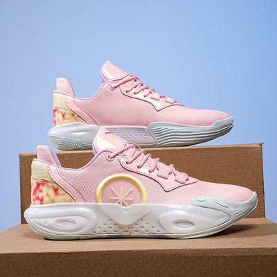 All City 12 – chaussures de basket-ball pour hommes, baskets d'extérieur de marque de styliste, de sport, d'entraînement, en maille, résistantes à l'usure, antidérapantes, à lacets 36 white