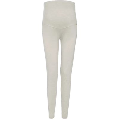 Baby's Only Zwangerschapsbroek Glow - Zwangerschapslegging gemaakt uit 95% viscose en 5% elastaan - Ecru - S