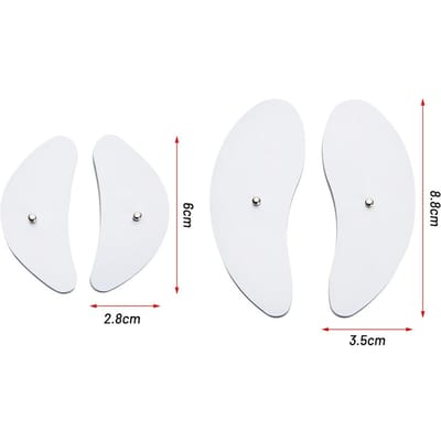 Elektrische EMS Gezichtsmassager Mini Gezichtsmassager Gezichtsliftende Massager Anti-Rimpel Gezichtsrimpelverwijdering Gezichtspierstimulator white