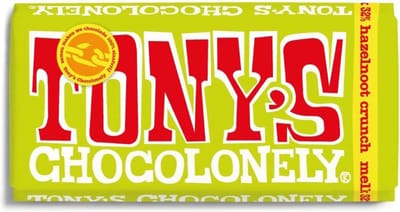 Tony's Chocolonely - Melk Hazelnoot Crunch - 15x 180g