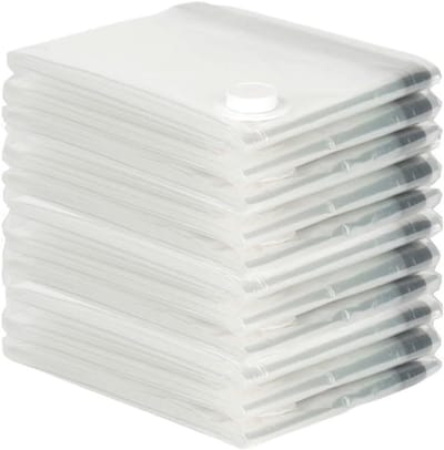 Transparante Vacuümzak - Opbergzak Kleding - Ruimte Besparen - 80% Compressie - 40x60cm - Transparant
