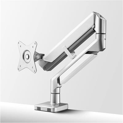 Monitor Arm - Bureau Mount - Ergonomisch Werken - Dubbele Schermen - 17-32 Inch - Zwart