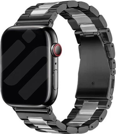 Strap-it Classic Siliconen band - Geschikt voor Apple Watch Series 1/2/3/4/5/6/7/8/9/10/11/SE/SE2/SE3/Ultra (2/3) - Lichtroze - Bandje siliconen sport loop - iWatch sportbandje voor maat: 44mm / 45mm / 46mm / 49mm