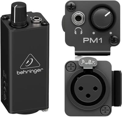 Behringer PM1 in-ear monitor beltpack
