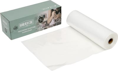 BrandNewCake® Wegwerp Spuitzak 55cm - Transparant Spuitzakken - Rol van 100 stuks - Stevige Garneerspuit