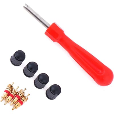1Set Bandventiel Service Kit Ventielkernen Schroevendraaier Bandreparatie Auto Motor