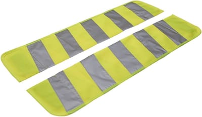 ProPlus Waarschuwingsbanden met magneten - reflecterend - 60 x 14 cm - 2 stuks