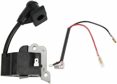 Bobinemodule Honda GX25 - Hoogspanningsvervangingsonderdeel - Stabiele krachtoverbrenging - Geschikt voor landbouw en bosbouw - Duurzaam materiaal - Eenvoudige installatie - Zilver