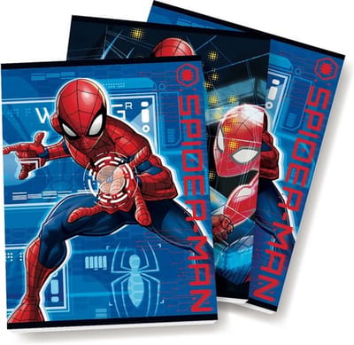 Spider-Man schriften Lijn A5 KLEINE SCHRIFTEN - 3 stuks