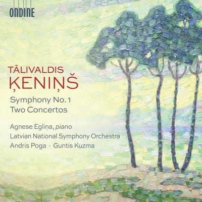 Latvian National Symphony Orchestra, Andris Poga, Guntis Kuzma - Kenins: Symphony No. 1 | Two Concertos (CD)