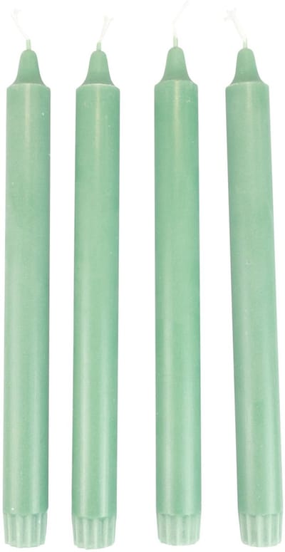 PURE Taper Kaarsen Groen Smaragd Wenzel Kaarsen 250/23mm 4st