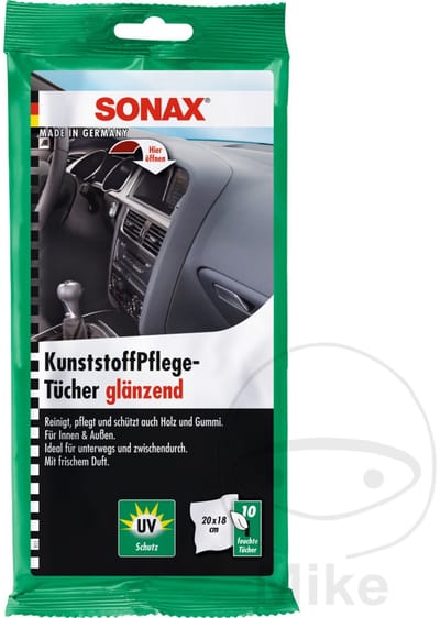 Sonax Onderhoudsdoekjes Glans 20x18cm Microvezel 10 Stuks
