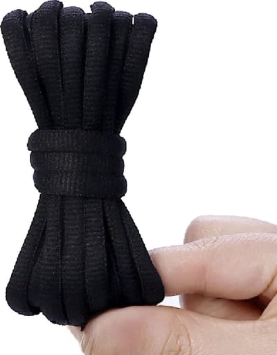 Consumerce® Ronde Schoenveters Zwart 140cm – Schoenveter – Schoen Veters – Sneaker Laces – Sneakerveters – Schoenen – Wandelschoenen Veter – Heren Dames Jongens Meisjes - Skateboard Sneakers