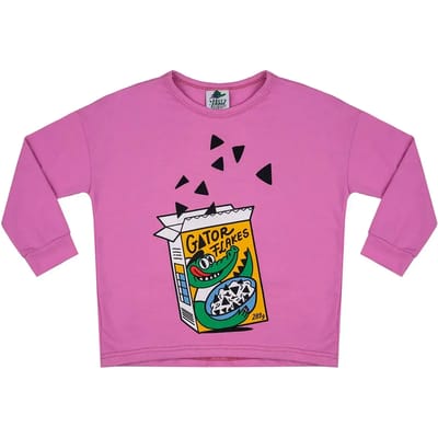 T-shirt met lange mouwen voor babymeisjes Raspberry Republic