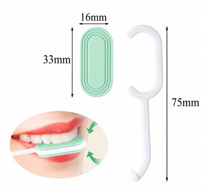 Actie4you® - Aligner Remover Tool – Beugel Hulp - Verwijderhaakje geschikt voor Invisalign, Retainer & Nachtbeugel – Bitje verwijderen - Hygiënisch & Handig - Groen