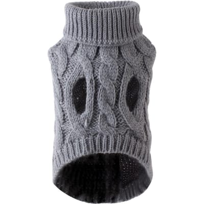 Winter Warme Huisdier Hond Coltrui Breisels voor Kleine en Middelgrote Honden Katten Chihuahua Vest Jas Teddy Franse Bulldog Jas M gray