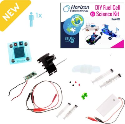 Horizon Educational RESK-02B-1 DIY Fuel Cell Science Kit – Brandstofcellen, Techniek Brandstofcellen-auto Vanaf 12 jaar