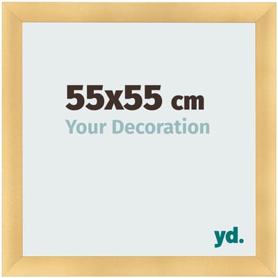 Your Decoration - Fotolijst 55x55 cm - MDF - Goud Mat - Pisa