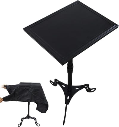 Drijvende Tafel - Illusie Rekwisiet - Magische Optredens - Snelle Installatie - 326 cm - Zwart