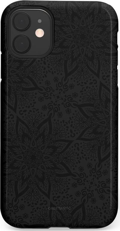 Casetastic Hoesje Geschikt voor Apple iPhone 11 - Stijlvolle Beschermende Duo-layer Case - Mandala stijl