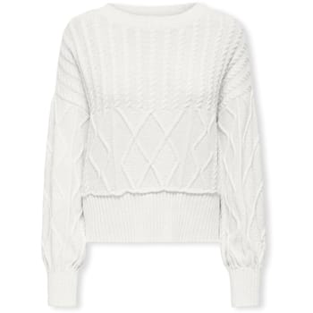 ONLY - ONLKAYA LIFE LS LOOSE CABLE ONECK CC KNT - Meisjes - Gebreide truien