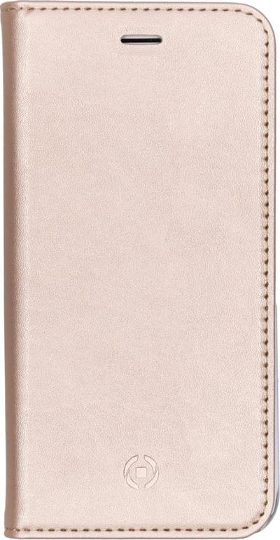 Celly Air Case Book Hoesje - Goud - voor iPhone 7 / 8 / SE (2020/2022)
