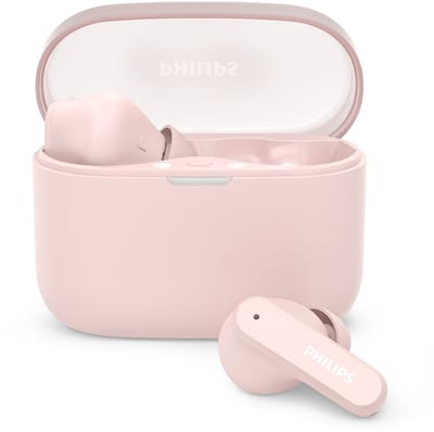 PHILIPS TAT2000 - In-ear oordopjes - 32 uur afspeeltijd - 4 mic technologie - multipoint - IPX4 - Microsoft Swiftpair - aanraakbediening - App control - Roze