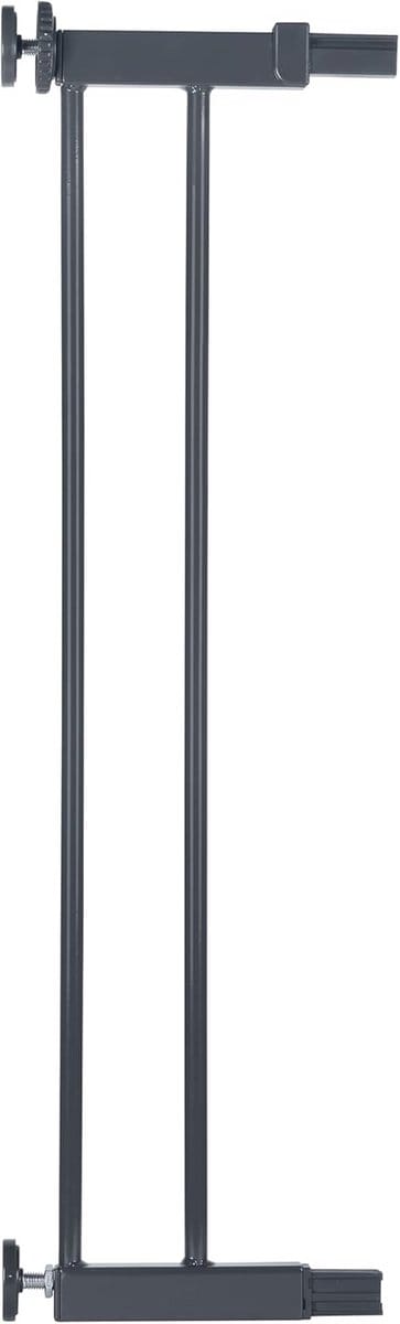 Zwarte Babyhekverlenging van 14 cm - Eenvoudig te Monteren zonder Boren