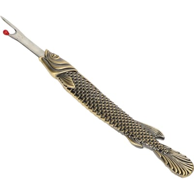 Kruissteek Naadverwijderaar Vintage Visvorm Metalen Handheld Draadverwijdergereedschap voor Naaiprojecten