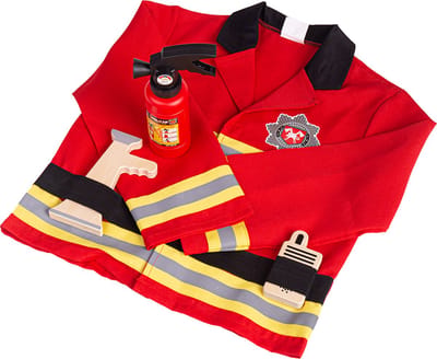 Bigjigs verkleedkleren met accessoires Brandweer (EXCL HELM!)