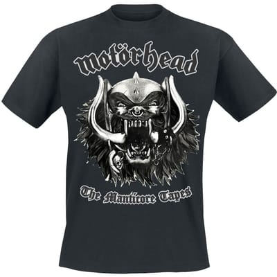Motörhead T-shirt - The Manticore Tapes - S tot M - voor Mannen - zwart