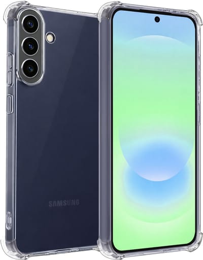 Hoesje Geschikt voor Samsung Galaxy A37 - Sterk & Shockproof - Siliconen Case - Back Cover - Telefoon Hoes Shock Proof - Transparant