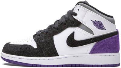 Air Jordan 1 Mid SE Purple Suede