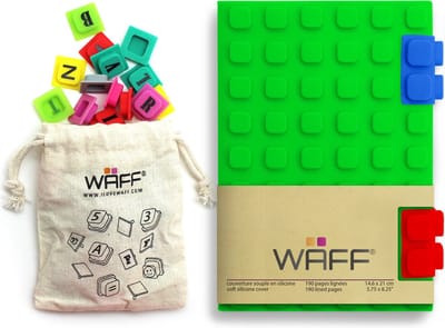 Waff Creatief Dagboek Set A6 Groen