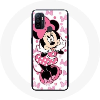 Hoesje Oppo A53 Minnie Mouse Schattige tekenfilm roze