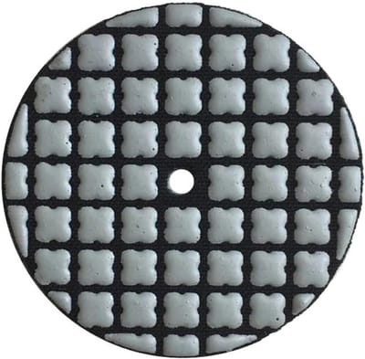 Polijstpads Set - Schuurschijven Diamant - Steen Bewerken - Spiegelglans Resultaat - 5 Stuks 100mm - Grijs