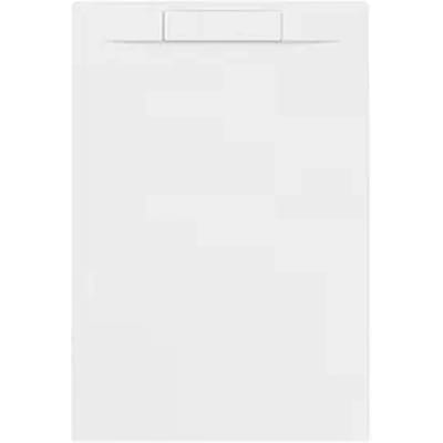 Allibert - Douchebak - Luna 120 X 80 Cm - Polybeton - Wit
