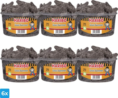Haribo Zure Bommen (6x 150 stuks)