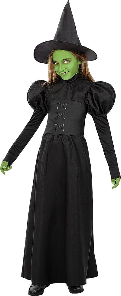 FUNIDELIA Wicked Witch of the West Kostuum - The Wizard of Oz - Maat: 97 - 104 cm
