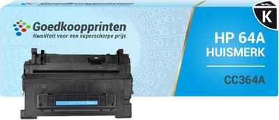 Huismerk HP 64A toner / HP CC364A toner Zwart (10.000 afdrukken)