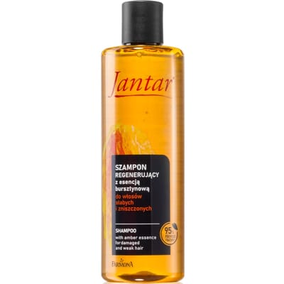 Jantar Jantar Chelating Shampoo With Amber Extract 5-in-1 For Dull &amp; Damaged Hair Caused By Hard Water Residue 300 ml