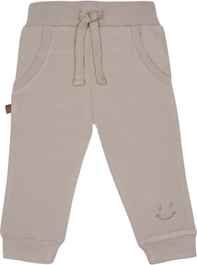 Frogs and Dogs - Smile Jogger Broek | Taupe - Katoen - Maat 92