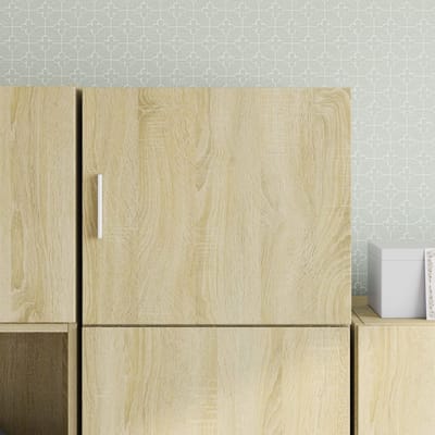vidaXL - Wandkast - 45x42,5x40 - cm - bewerkt - hout - sonoma - eikenkleurig