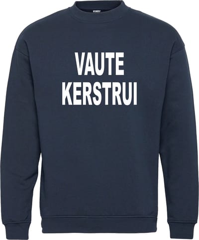 Kersttrui Vaute Kerstrui | Foute Kersttrui Dames Heren | Kerstcadeau | Kerstpakket | Navy | maat XS