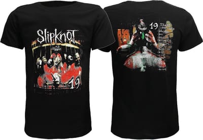 Slipknot Debut Album 19YR Anniversary T-Shirt - Officiële Merchandise - S