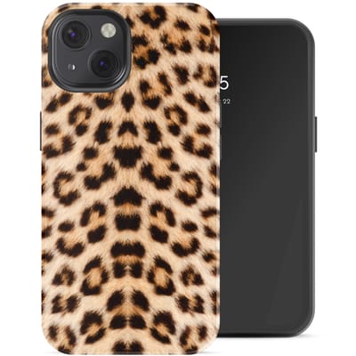 Selencia Hoesje - Geschikt voor Apple iPhone 13 - Backcover - Wild Leo